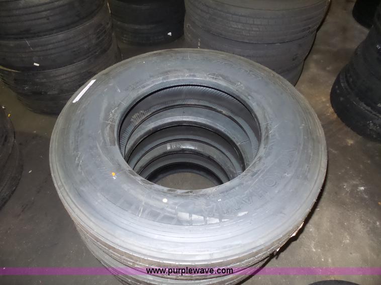 image for item BS9587 (4) Yokohama 11R22.5 tires