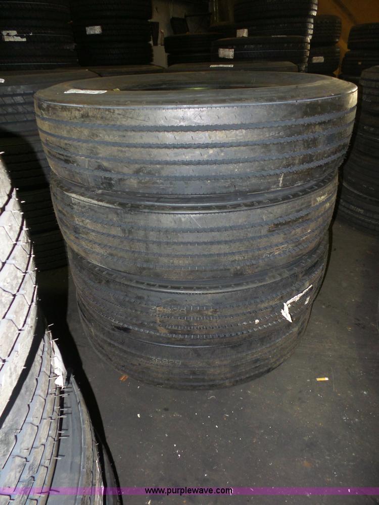 image for item BS9590 (4) Yokohama 11R24.5 tires