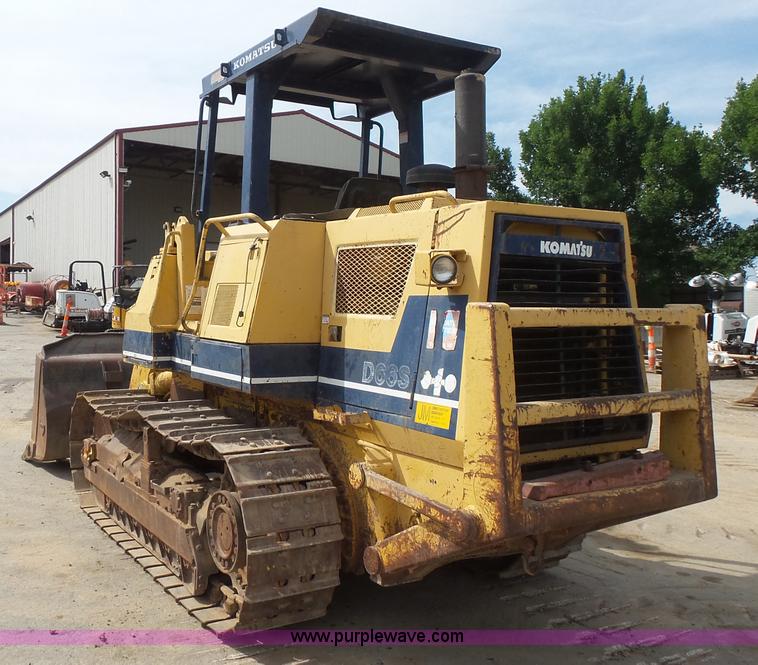 image for item BS9828 1993 Komatsu D66S track loader