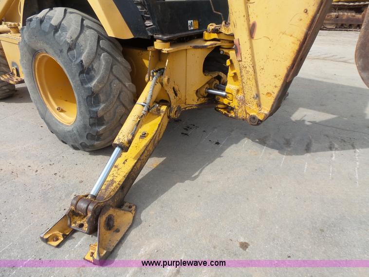 image for item BS9830 1993 John Deere 410D backhoe