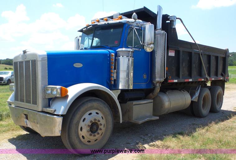 image for item BZ9608 1998 Peterbilt 378 dump truck