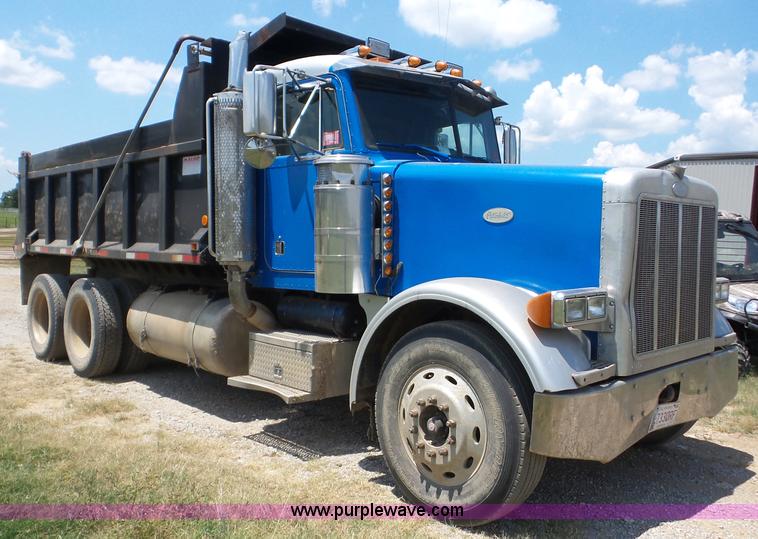 image for item BZ9608 1998 Peterbilt 378 dump truck