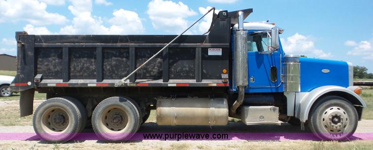 image for item BZ9608 1998 Peterbilt 378 dump truck