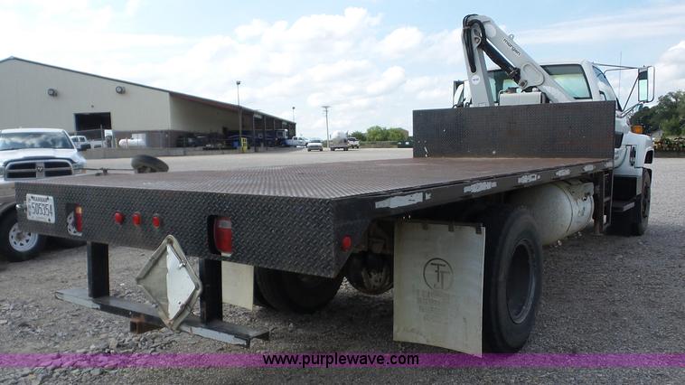 image for item BZ9615 1994 Chevrolet Kodiak flatbed truck