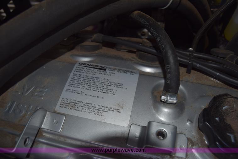 image for item CB9050 2015 Generac Protector RG06024KVSX generator