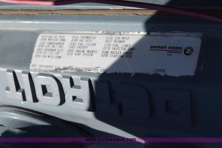 image for item CB9051 1990 Detroit Diesel 8165-7405 generator