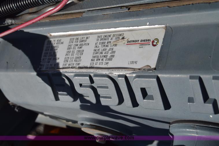 image for item CB9051 1990 Detroit Diesel 8165-7405 generator