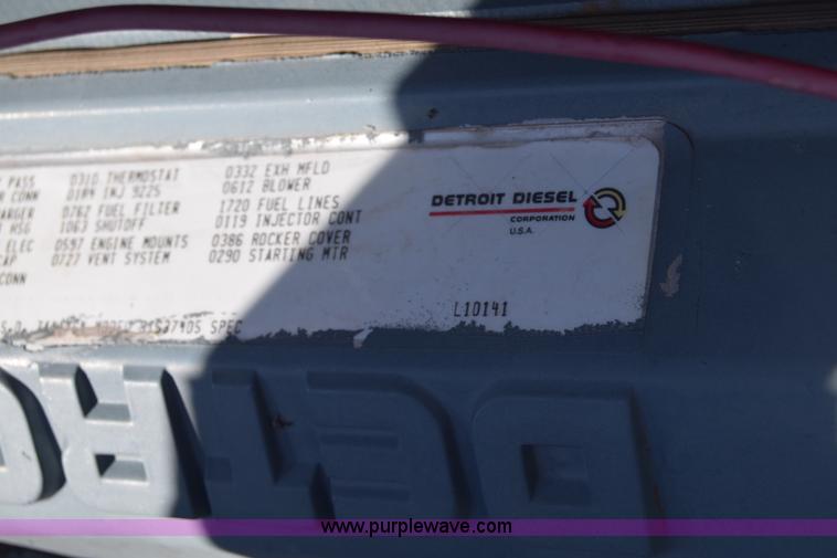 image for item CB9051 1990 Detroit Diesel 8165-7405 generator