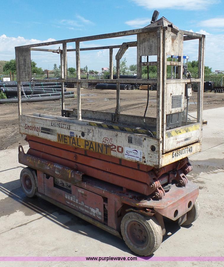 image for item J1655 Snorkel SL20 scissor lift