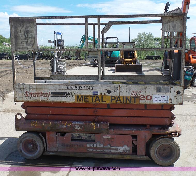 image for item J1655 Snorkel SL20 scissor lift
