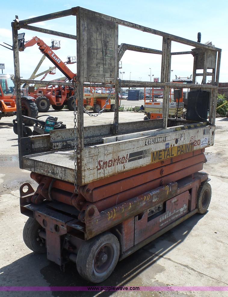 image for item J1655 Snorkel SL20 scissor lift