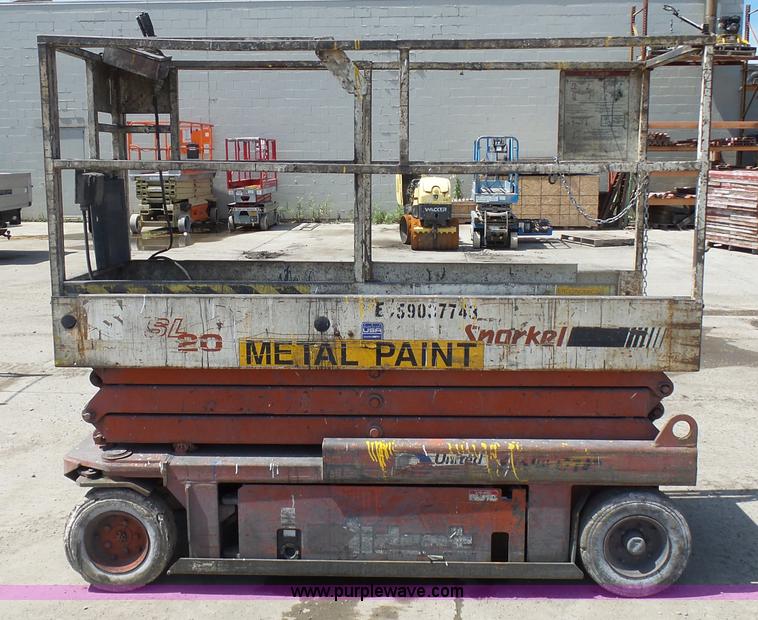 image for item J1655 Snorkel SL20 scissor lift
