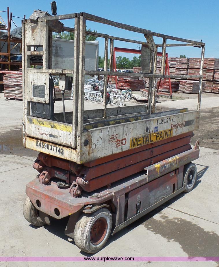 image for item J1655 Snorkel SL20 scissor lift