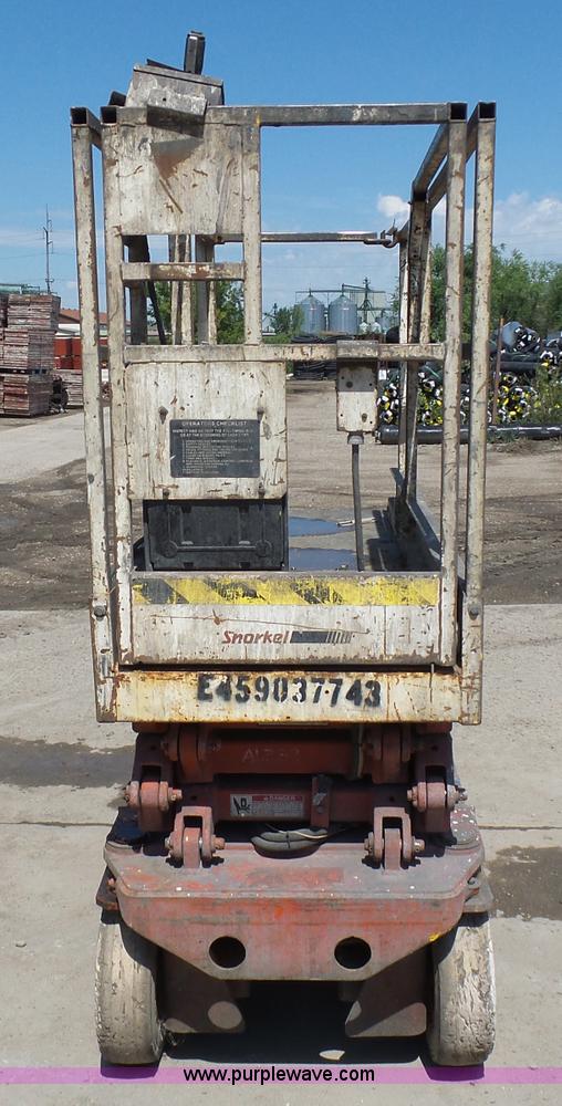 image for item J1655 Snorkel SL20 scissor lift