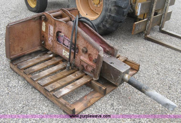 image for item J2765 Allied 730HY-RAM skid steer hydraulic breaker
