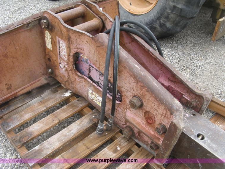 image for item J2765 Allied 730HY-RAM skid steer hydraulic breaker