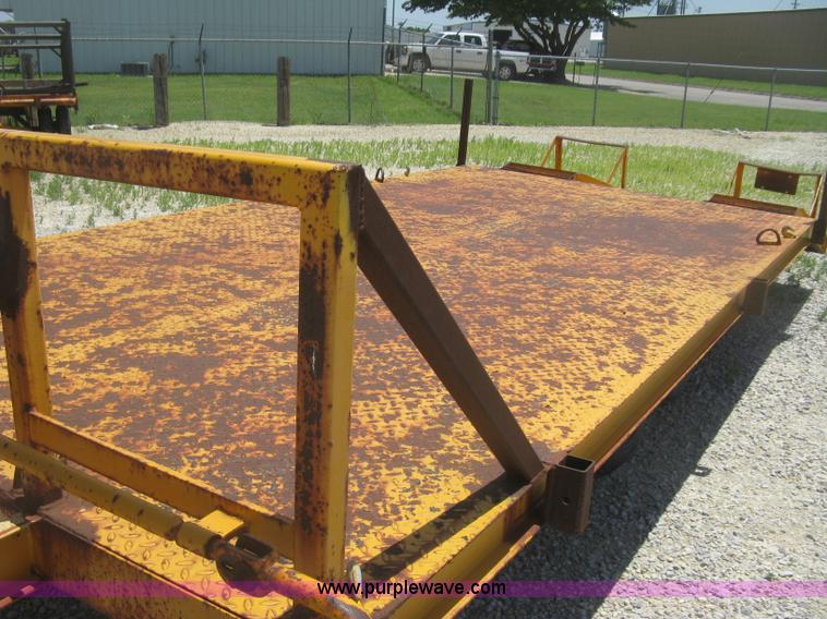 image for item J2778 1984 shop built equipment trailer
