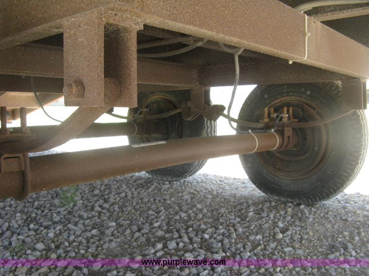 image for item J2778 1984 shop built equipment trailer