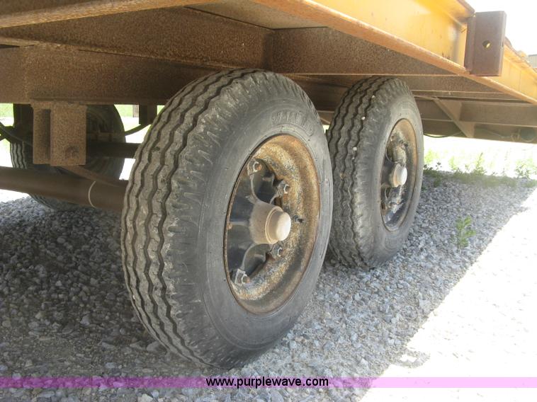 image for item J2778 1984 shop built equipment trailer