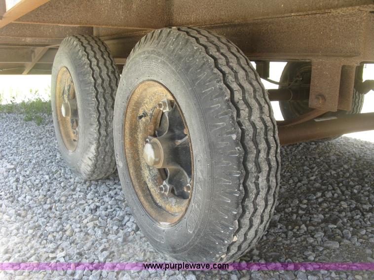 image for item J2778 1984 shop built equipment trailer