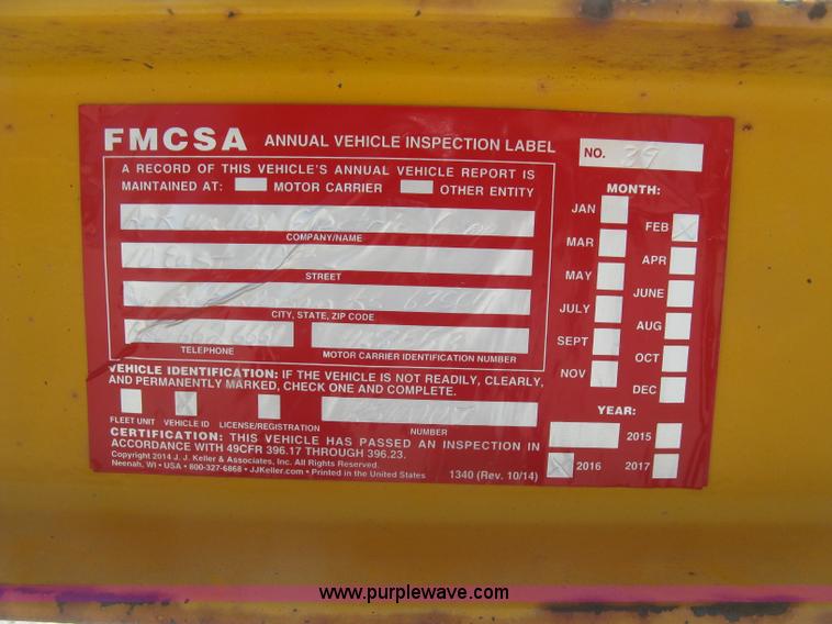 image for item J2778 1984 shop built equipment trailer