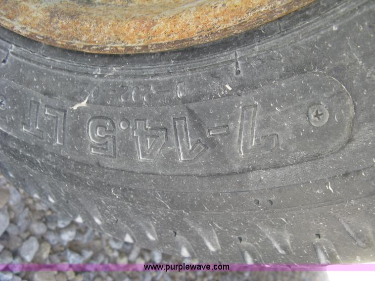 image for item J2778 1984 shop built equipment trailer