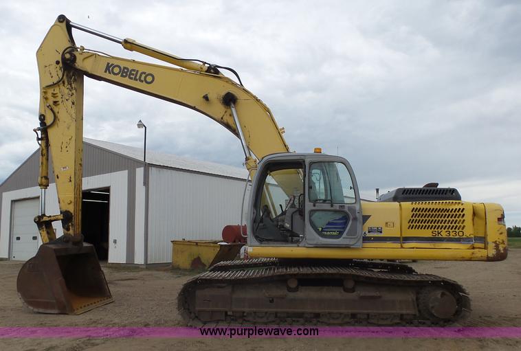 image for item J5476 2004 Kobelco SK330LC excavator