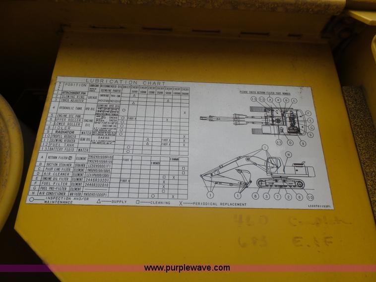 image for item J5476 2004 Kobelco SK330LC excavator