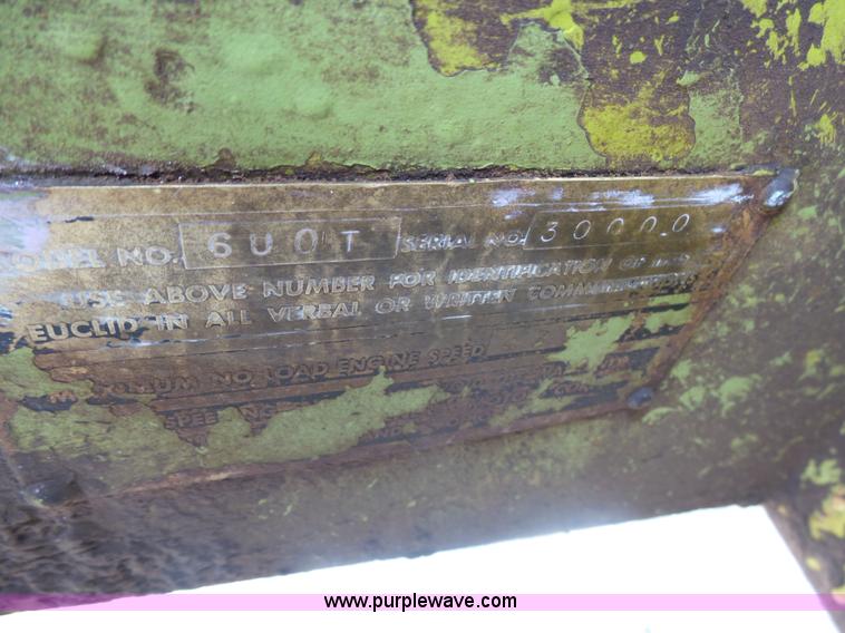 image for item J5479 1961 Terex TS14 water wagon