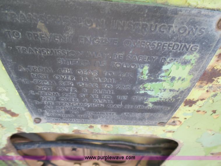 image for item J5493 1961 Terex TS14 water wagon