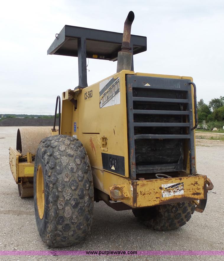 image for item K1173 1993 Caterpillar CS-563 single drum roller