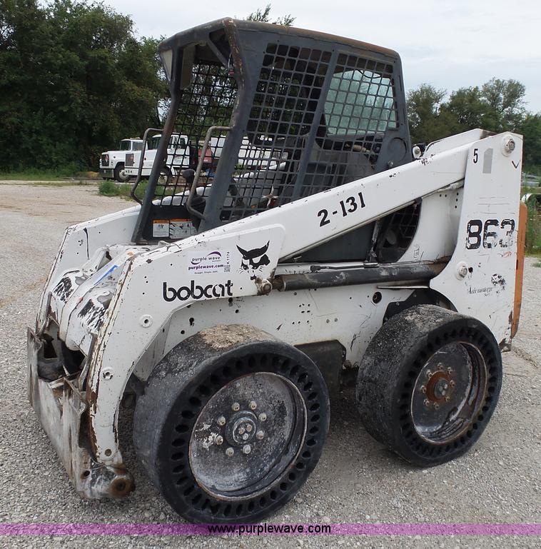 image for item K1174 2000 Bobcat 863 skid steer