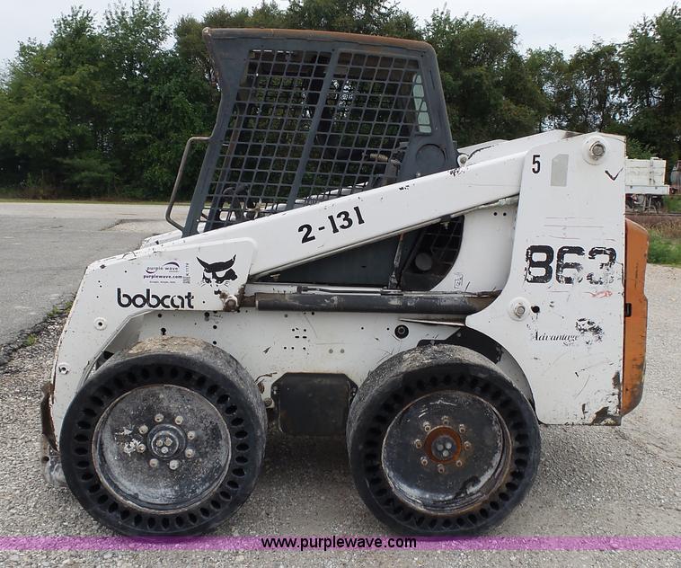 image for item K1174 2000 Bobcat 863 skid steer