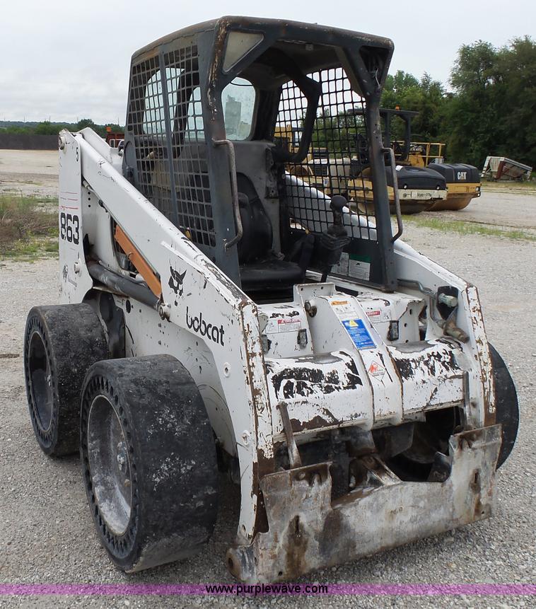 image for item K1174 2000 Bobcat 863 skid steer