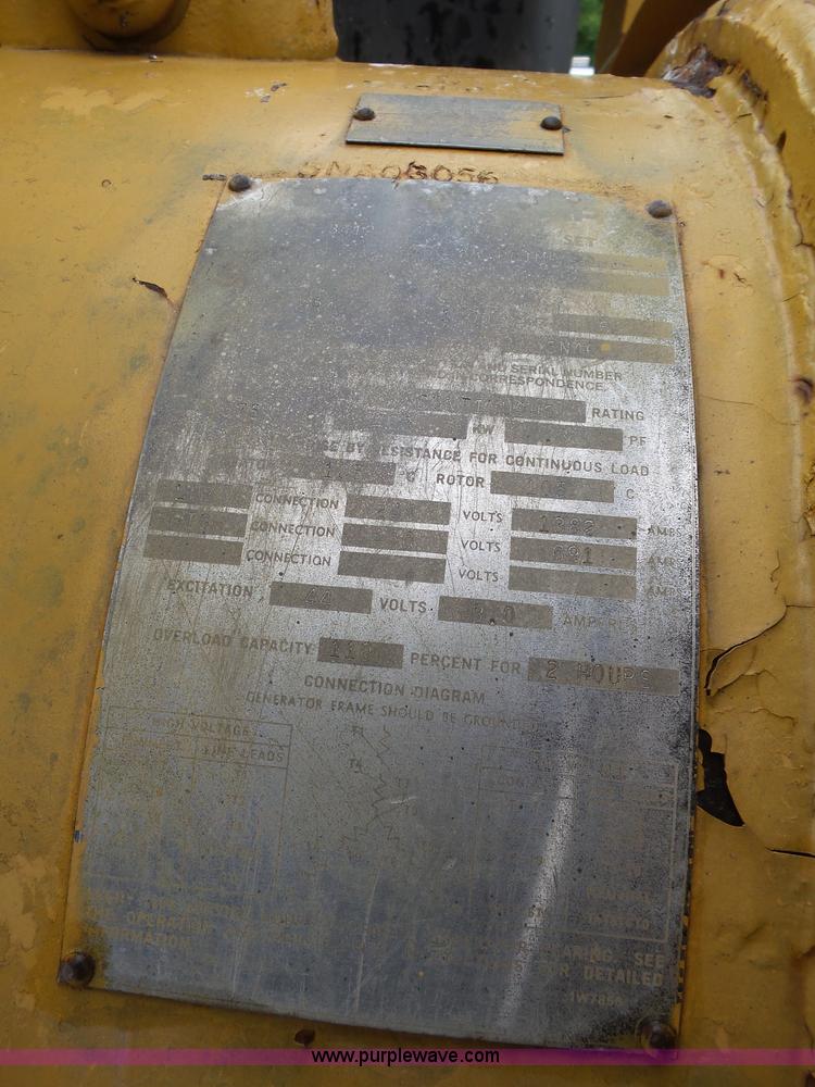 image for item K1178 Caterpillar generator