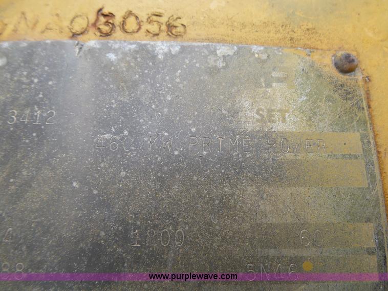 image for item K1178 Caterpillar generator