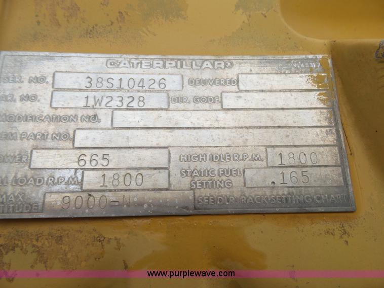 image for item K1178 Caterpillar generator