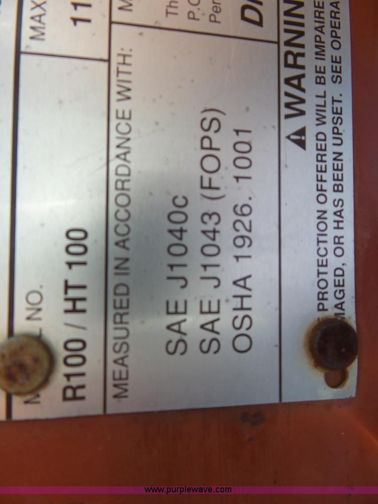 image for item K1182 1995 Ditch Witch HT100 rock saw