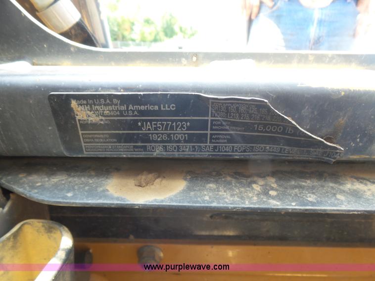 image for item K1990 2014 Case SV250 skid steer