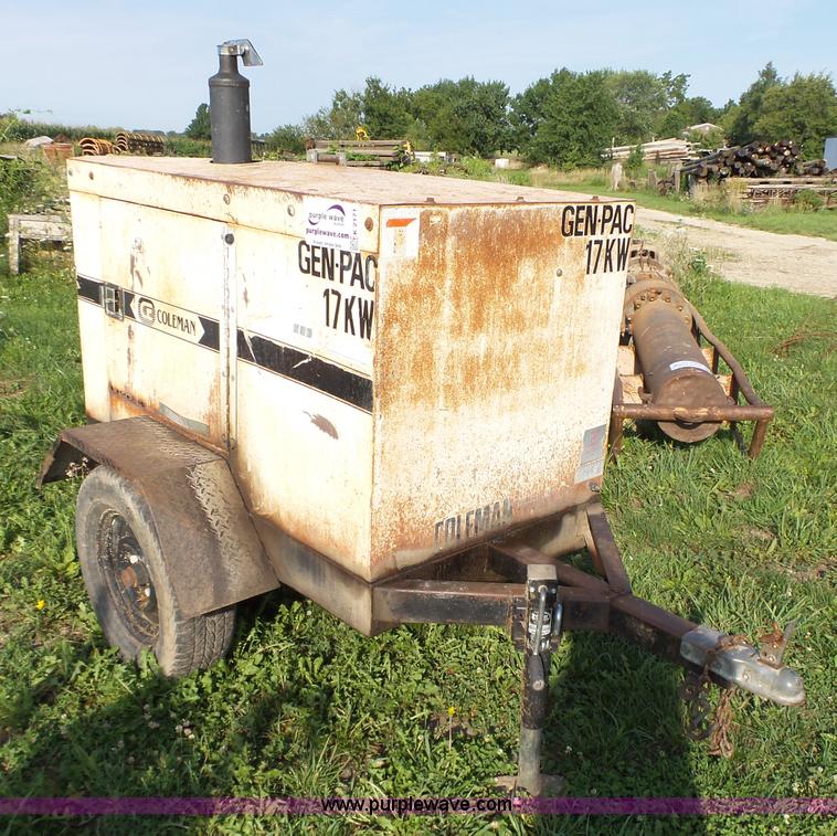 image for item K2171 Coleman Gen Pac generator