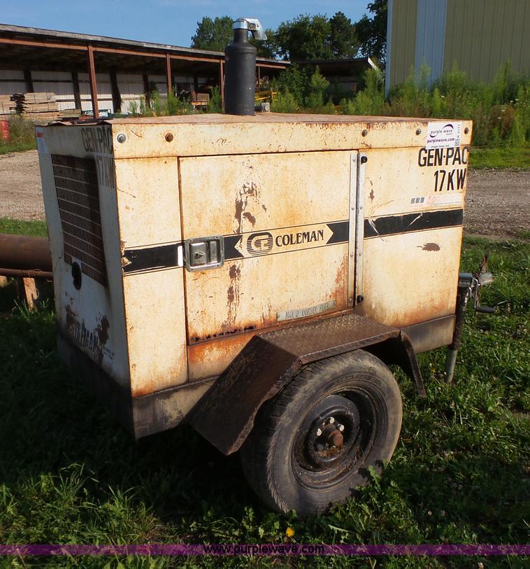 image for item K2171 Coleman Gen Pac generator