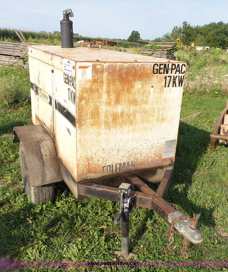 image for item K2171 Coleman Gen Pac generator