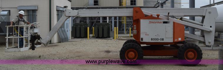 image for item K2931 Snorkel ATB60 boom lift