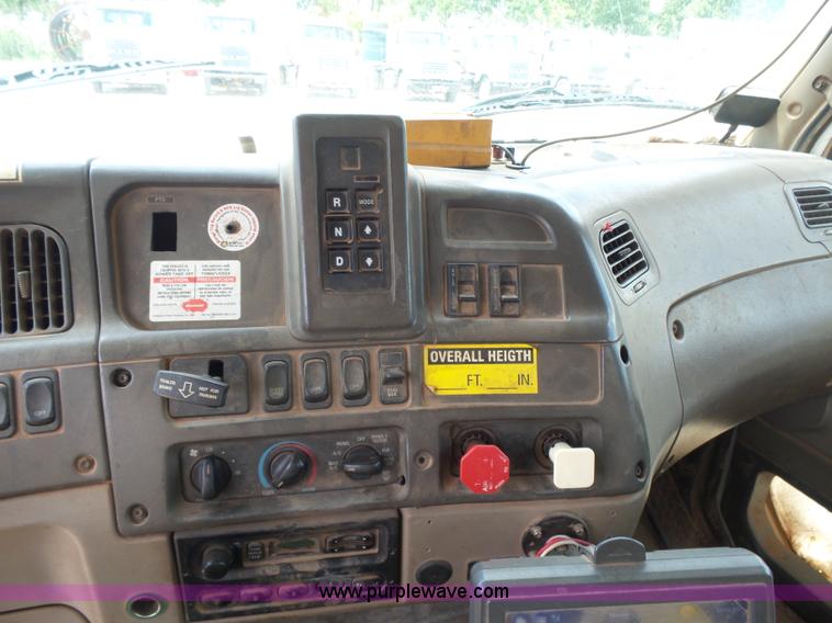 image for item K3175 2005 Sterling flatbed truck with knuckle boom