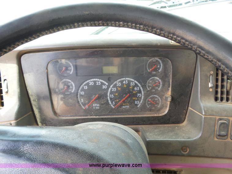 image for item K3175 2005 Sterling flatbed truck with knuckle boom