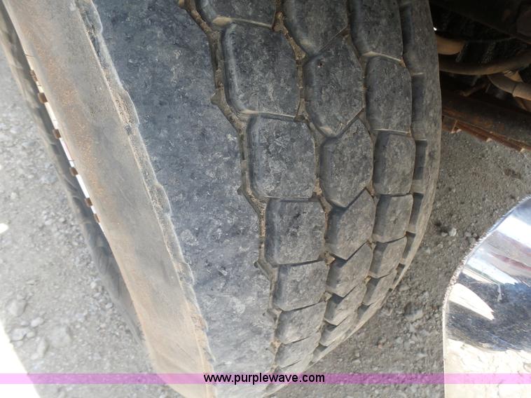 image for item K3175 2005 Sterling flatbed truck with knuckle boom