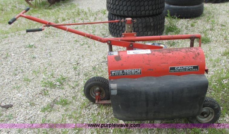 image for item K4098 Kwik Trench KT1200 wheel trencher