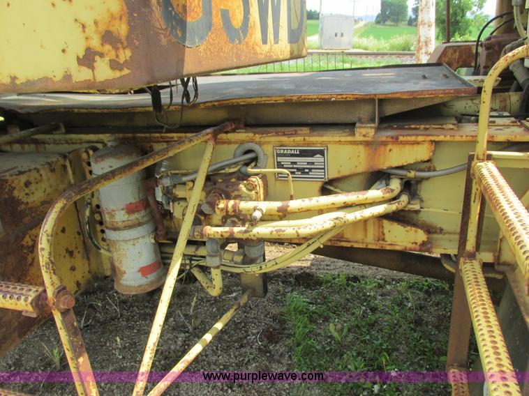 image for item K4101 Gradall G3WD rubber tired excavator