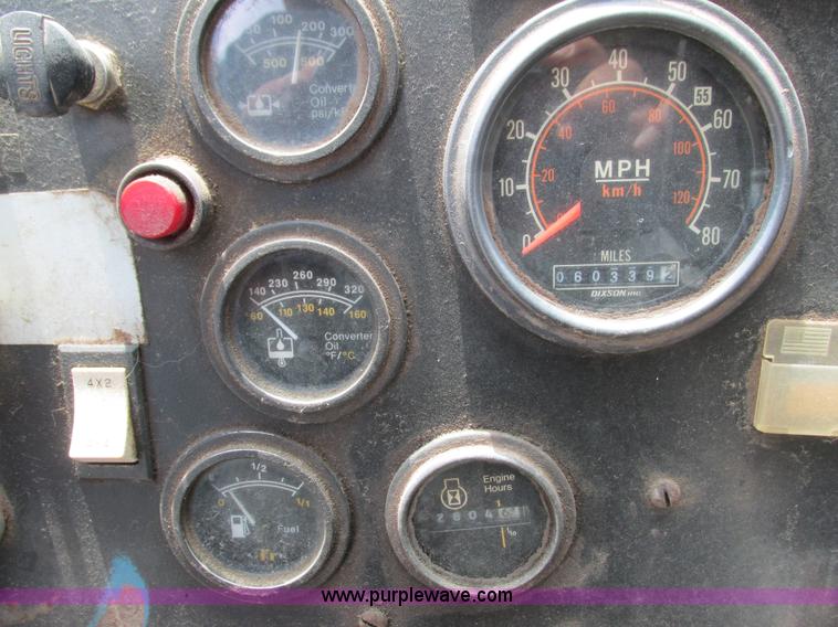 image for item K4101 Gradall G3WD rubber tired excavator