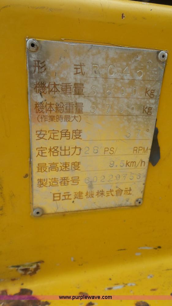 image for item K4594 Dynapac CC142C II pneumatic drum roller